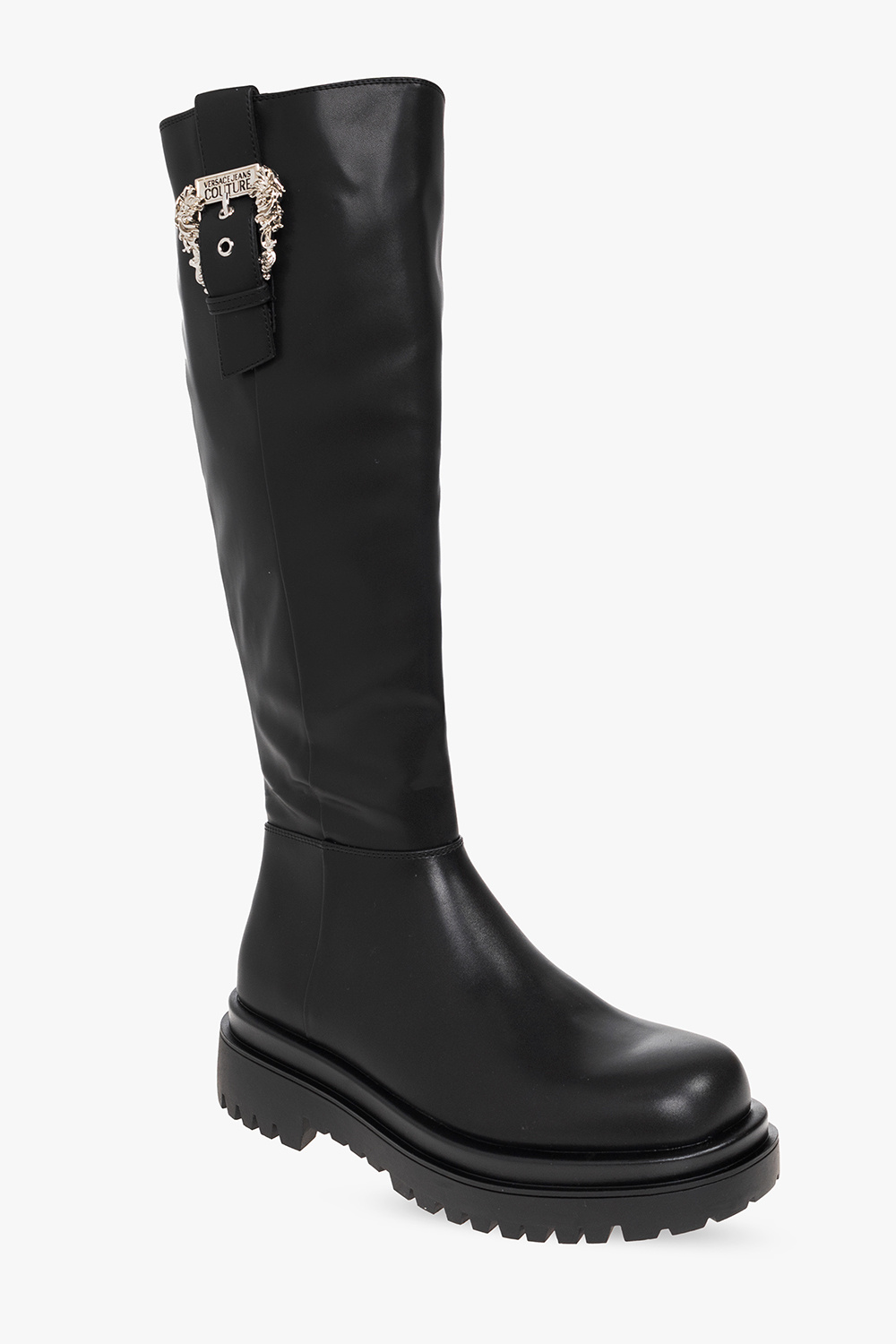 Boots with logo Versace Jeans Couture